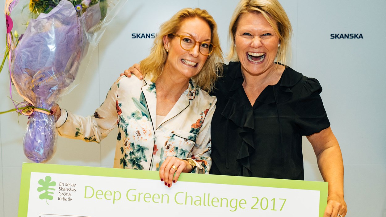 Vinnaren i tekniktävlingen Deep Green Challenge blev det en rymddusch från Orbital Systems från Malmö