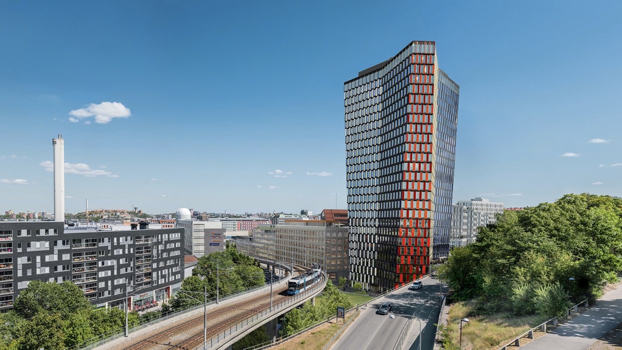 Stholm0, kontor i Stockholms nya kreativa centrum iHammarb ysjöstad.