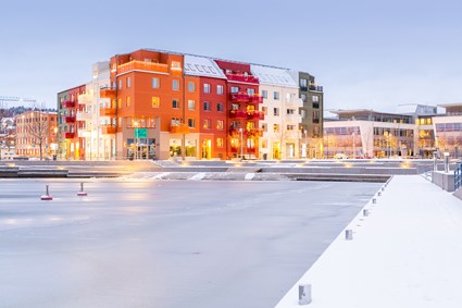 Takvåningarna har generösa terrasser, de flesta med havsutsikt.