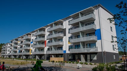 Skanska Hyresbostäders projekt Stora Sköndal.