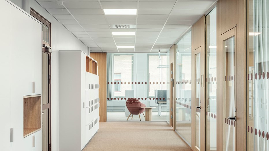 I Natrium finns ljusa arbetsplatser. Fotograf: Felix Gerlach I Natrium finns ljusa arbetsplatser. Fotograf: Felix Gerlach