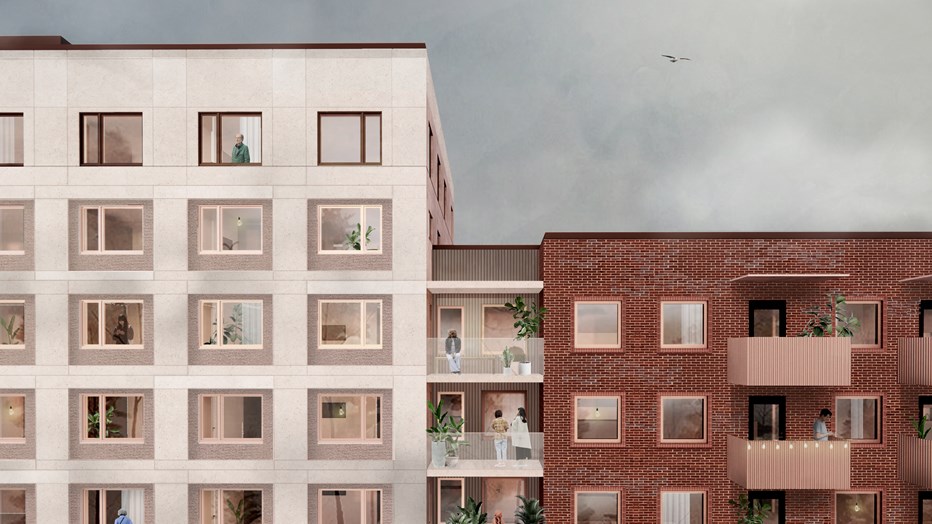 Parkkvarteret i Barkarby. Bild: Varg Arkitekter. Parkkvarteret i Barkarby. Bild: Varg Arkitekter.