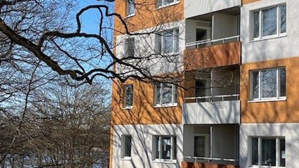 Edö seniorbostäder är varsamt upprustad i linje med husets ursprungliga karaktär.