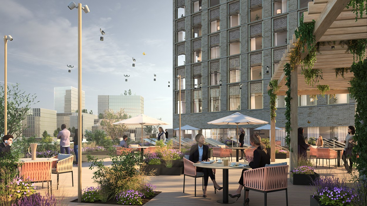 At focus ska bli en av Stockholms mest hållbara arbetsplatser.