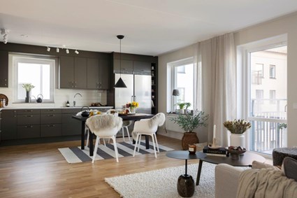Kvarteret Scilla blir ett netto-nollenergihus vilket innebär att fastigheten har betydligt lägre energibehov än BBR-standard och tillför lika mycket förnybar energi som fastigheten behöver under ett år