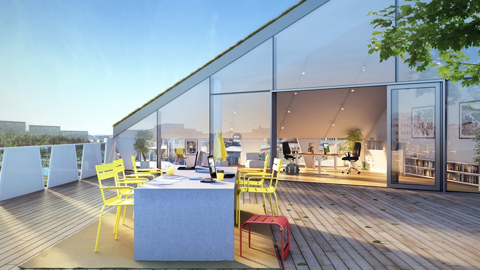 Sundbypark takterrass