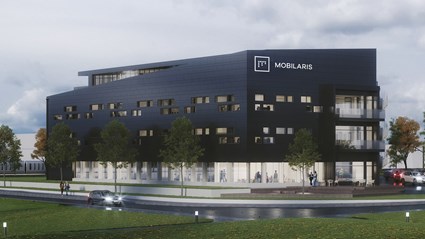 LEAST är Skanskas hittills mest hållbara kontorsprojekt i norra Sverige. Foto: MAF Arkitektkontor