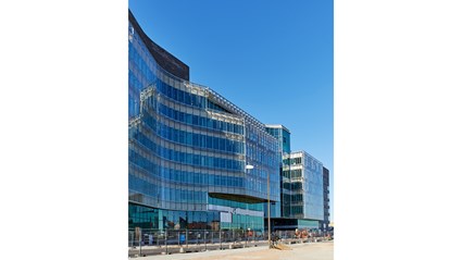 Kontoret ska certifieras enligt både Breeam, nivå Outstanding och Well, nivå Platinum. Foto: Staffan Andersson