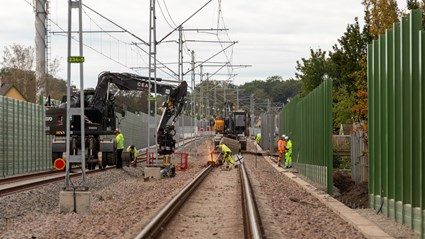 En av de viktigaste åtgärderna under projektet har varit att hålla boende, resenärer och trafikanter informerade kring arbeten och eventuella störningar.