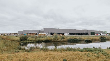 Greenfood har fått en toppmodern livsmedelsanläggning i Långeberga, Helsingborg. Foto: Samuel Uneus