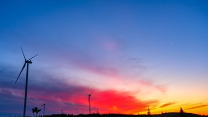 Elproduktionen på Fäbodliden vindkraftpark uppgår idag till cirka 235 GWh per år.