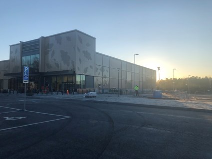 Skanska har utvecklat en ny ICA Maxi Stormarknad i Bålsta.