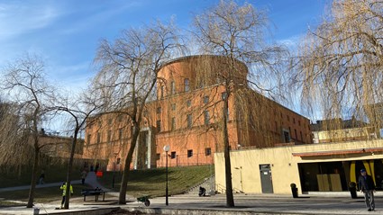 Att arbeta mitt i centrala Stockholm ställer höga krav på logistiken.
