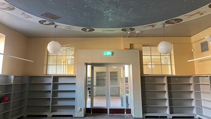 En stor utmaning är att genomföra alla arbeten med största hänsyn till byggnadens höga kulturhistoriska och arkitektoniska värden. 