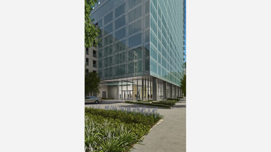 Building entrance Building entrance