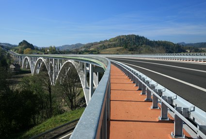 Flyover in Milówka