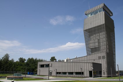 Air Traffic Control Centre at the airport in Lublinek