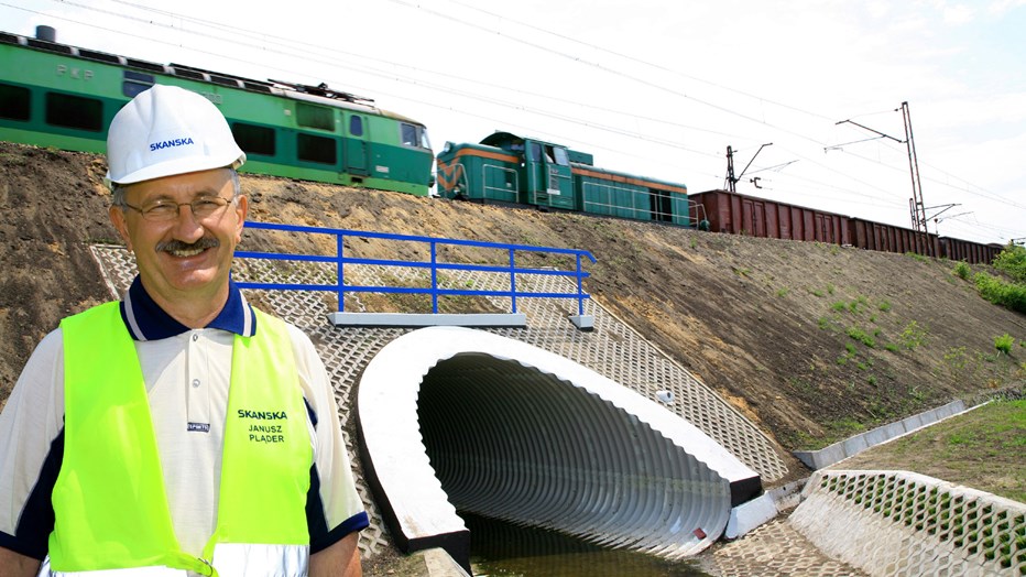 Improvement of railway infrastructure in Poland. Improvement of railway infrastructure in Poland.