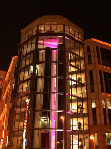 Facade, East-West Business Center, Budapest, Hungary