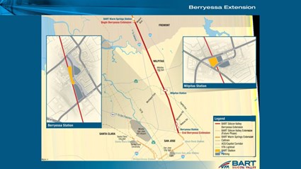 VTA BART Silicon Valley Berryessa Extension