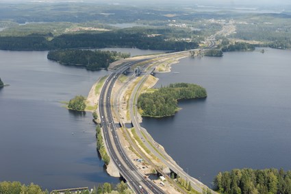 Kallansillat, aerial photo