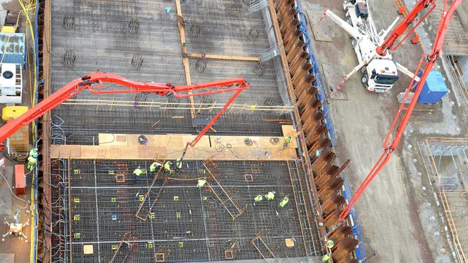 Overview of the ESS Target, Monolith. In the middle a rotating wheel made of Tungsten will be installed, and this is where spallation occurs. Overview of the ESS Target, Monolith. In the middle a rotating wheel made of Tungsten will be installed, and this is where spallation occurs.