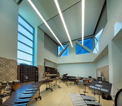 Patricia Louise Frost Music Studios Interior
