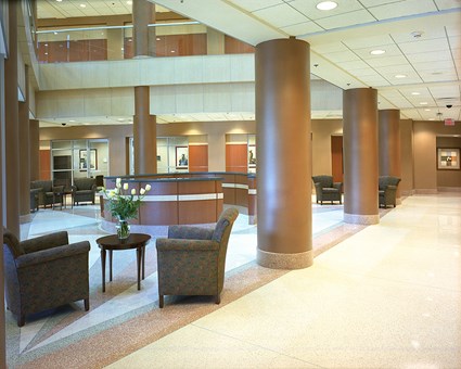 UF Health Cancer Center at Orlando Health Lobby