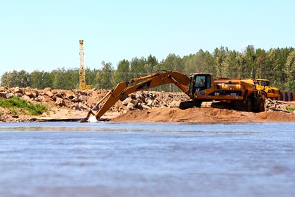 Improvement of anti-flood protection in Lewin Brzeski