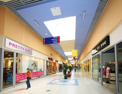 Tesco shopping arcades in Bielsko-Biała