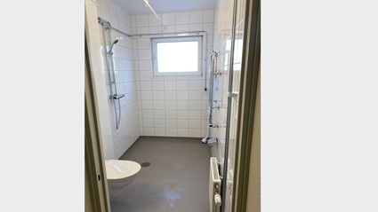 En trevlig effekt av renoveringen är en minskad förbrukning av värme och vatten.