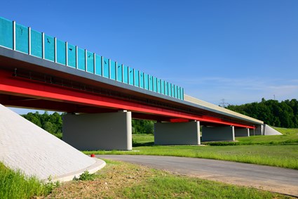 Bridge over Ropa river