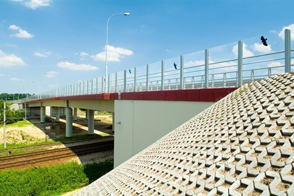Viaduct over railway line