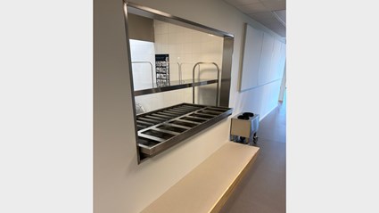 Utöver förskolebarnen så kommer även eleverna på den intilliggande skolan att nyttja förskolans matsal
