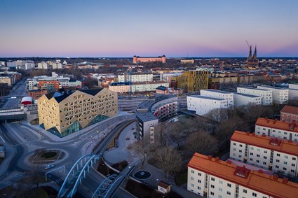 Byggnadens olika fasetter ska enligt arkitekterna på Utopia ”spegla olika aspekter av Uppsalaregionen”.