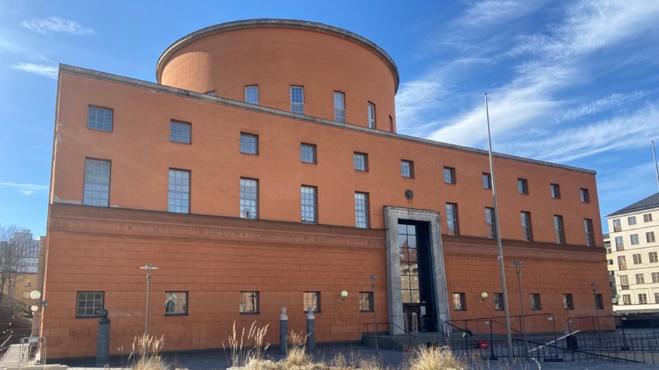 Stadsbiblioteket i Stockholm.