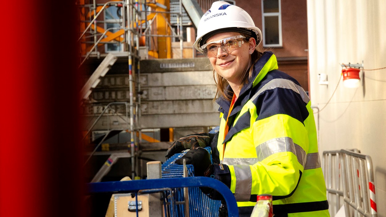 Helene Hasselström planeringsspecialist på Skanska