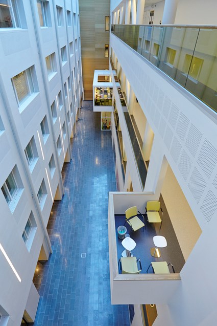 The key concepts for the new building are flexibility and generality.