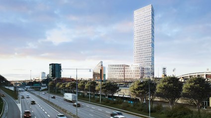 Citygate, office building at Ullevimotet E6, Gothenburg
