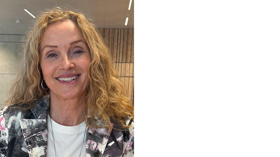 Porträtt på Annika Mayer, kommunikationsansvarig på Egnahemsbolaget i Göteborg.