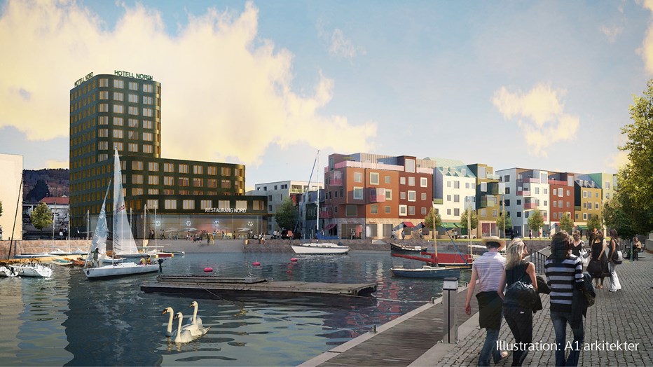 Illustration: A1 arkitekter Illustration: A1 arkitekter