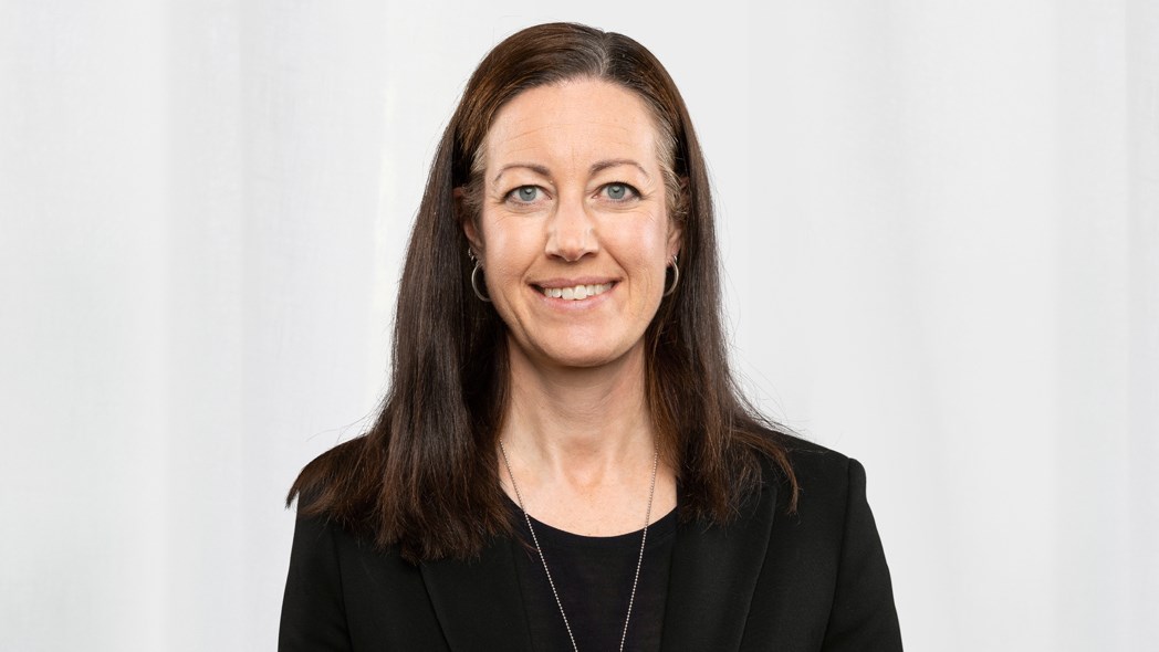 Porträtt på Sara Gorton.
