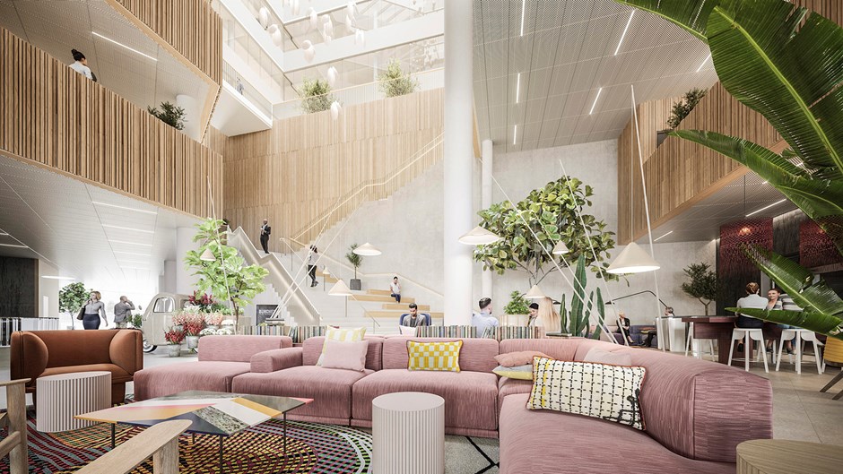 Kontorshuset Citygate ska stå klart 2022 i Gårda. Huset blir Nordens högsta kontorshus.