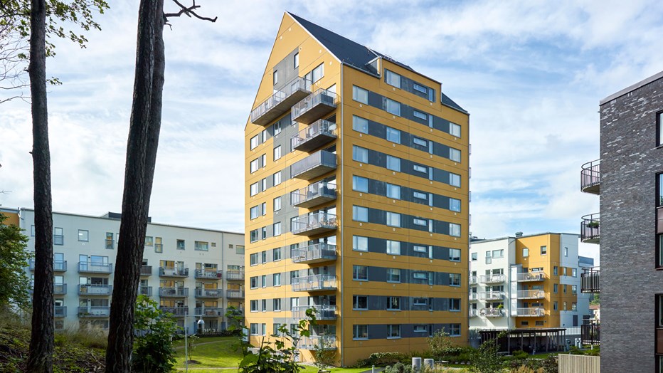 Punkthuset i Kvibergs Entré Punkthuset i Kvibergs Entré