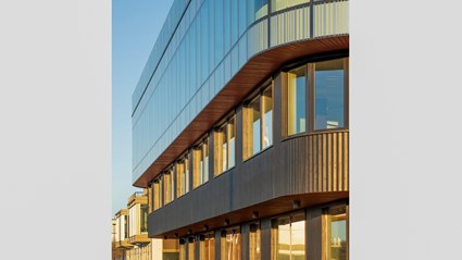 Skanskas höga hållbarhetsambitioner för projektet sätter en helt ny standard för hur vi vill bygga i framtiden. Foto: Anders Bobert