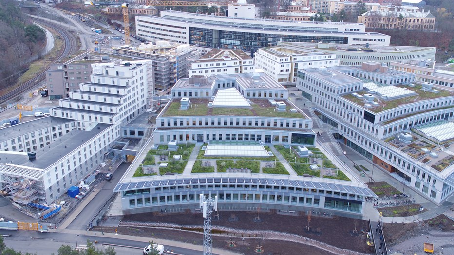 Totalt omfattade Skanskas uppdrag 65 000 kvadratmeter Totalt omfattade Skanskas uppdrag 65 000 kvadratmeter