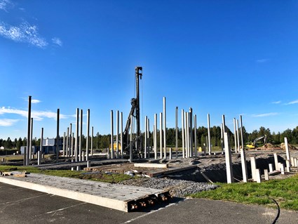 Produktionen startade sommaren 2018 och har drivits av en mycket tajt tidplan.