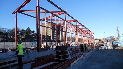 Arbetet påbörjades våren 2010.