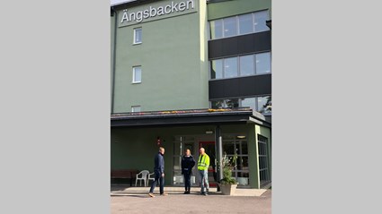 Ängsbacken var ett strategiskt partneringprojekt, detta medförde många fördelar och kostnadsbesparingar för kunden.