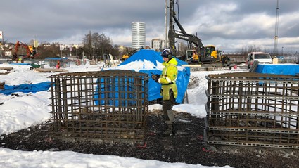 Vi arbetar utifrån BREEAM vilket kräver mycket dokumentation och ett genomtänkt arbetssätt.